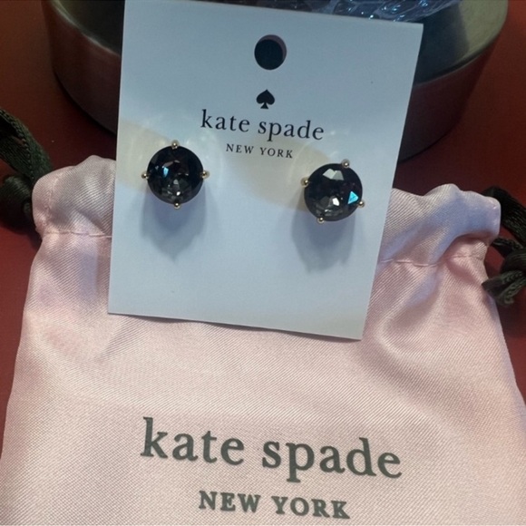 kate spade Black Stud Earrings - Picture 1 of 3